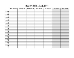 Printable calendars may offer helpful for numerous factors. Weekly Calendar By Hour Printable Year Calendar