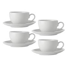 Demitasse Cups & Saucers: Saucer & Plate Shapes, Styles & Designs
