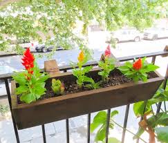 Great savings & free delivery / collection on many items. Balcony Rail Planter Box Stained Balcony Rail Planter Box Etsy