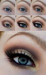 Smokey Eye Makeup For Blue Eyes Step By Step Outstanding Eye Makeup For Blue Eyes Red Hair Smoky Eye Makeup Blue Eye Makeup Eye Makeup Steps