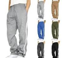 Baleaf Men's 27" Cotton Lounge Casual Pants Lightweight Joggers Sweatpants  Workout Pocketed Pajamas 7/8 Length Grey Size XL