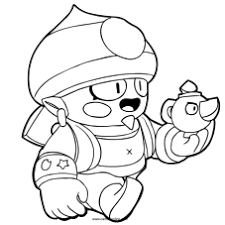 Thingiverse is a universe of things. Brawl Stars Coloring Page