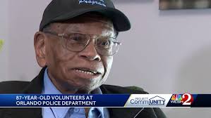 Orlando Police Department's longest-serving volunteer turns 87