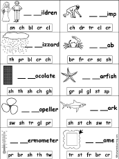 Blends Digraphs Trigraphs And Other Letter Combinations