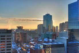 Panoramic view of london, ontario's downtown skyline from the university of western ontario. List Of Tallest Buildings In London Ontario Wikipedia