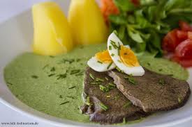 Frankfurter Grune Sauce Mit Tafelspitz Und Ei Tafelspitz Sous Vide Sous Vide Rezepte Rezepte