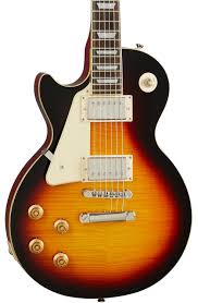 Swap out the pups/electronics, and a blind tone test with a gibson becomes. Epiphone Les Paul Standard 50s Left Handed In Vintage Sunburst Andertons Music Co
