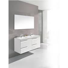 wide wall mount double vanity cabinet