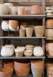 Terra Cotta Pots Fabric Panosundaki Pin