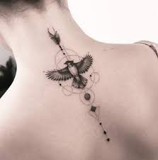 Bird Tattoos For Guys On Neck Trendy Little Blue Bird Tattoo Guys 20 Ideas Tattoos For Guys Geometric Tattoo Tattoos