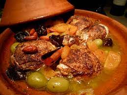 Stir in couscous and currants. Moroccan Chicken Tagine With Prunes And Almonds Gentlemangourmet