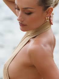 Boucles d'oreilles créoles perle rose Coral