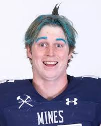 Colorado School of Mines football players pose in unconventional roster  pictures
