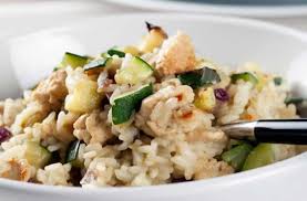 Risotto De Poulet Courgettes Cookeo Pour Les Fans Du Risotto Recette Risotto Poulet Poulet Courgette Risotto Facile