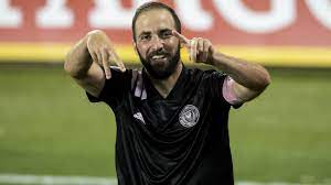 The south american powerhouse is one of the world's great producers of talent. Mls Higuain Opens Inter Miami Account With Stunning Free Kick Timbers Equal Record