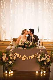 Liv Charlie 1 10 15 Wedding Table Wedding Decorations Bride Groom Table