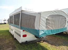 The jay series 1206 folding pop up camper by jayco offers a rear queen bed and a front king bed. 1996 Used Jayco Jay Series Pop Up Camper In Missouri Mo
