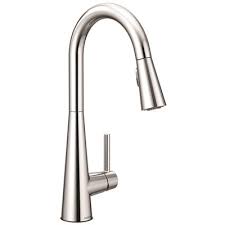 moen sleek single handle pull down