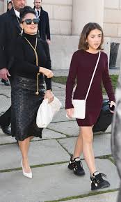 She is a respectful and happy daughter. Salma Hayek S Daughter Valentina Paloma Pinault Is All Grown Up