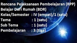 9 contoh laporan hasil kegiatan lengkap dan terbaru mengikuti kegiatan yang. Rpp Bdr 1 Lembar Kelas 4 Tema 1 Sub Tema 1 Pb 3 Sd Mi Gelap Terang