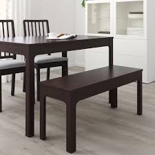 Ekedalen Bench Dark Brown Ikea In 2020 Black Dining Room Ikea Small Tables