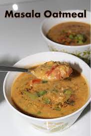 Masala Oats Recipe Masala Oatmeal Recipe Easy Breakfast Recipe Oats Recipes Indian Oats Recipes Breakfast Indian Food Recipes Vegetarian