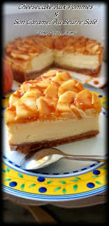 Cheesecake Aux Pommes Son Caramel Au Beurre Sale Cheesecake Aux Pommes Gateau Pomme Caramel Dessert Pomme Caramel
