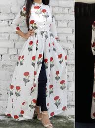 New Summer Special Kurti Collection White Diamond Fancy Designer Look Ebay Fashion Dresses Long Kurti Designs Kurti Designs Party Wear
