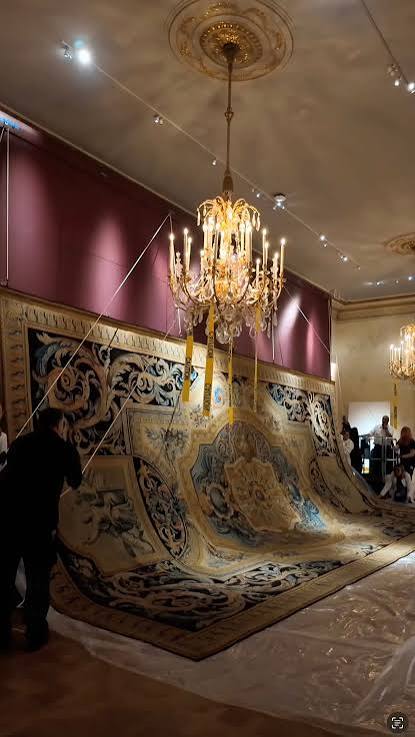 Roll out the carpet, literally! In 1668, Louis XIV commissioned the Savonnerie manufactory to create a series of 92 monumental carpets for the Louvre&rsquo;s Grande Galerie, one of the most ambitious ...