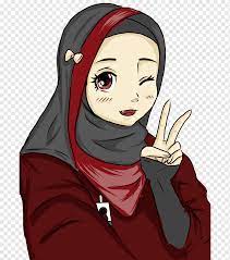 Anime free download png format: Hijab Png Images Pngwing