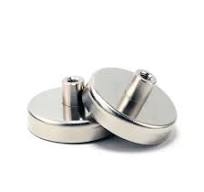 Internal Thread Neodymium Pot Magnet for Strong Holding