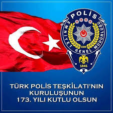 Polis haftası ne zaman kutlanacak? Turk Polis Teskilati Nin Kurulusunun 173 Yili Kutlu Olsun Atasehir Den Haberler