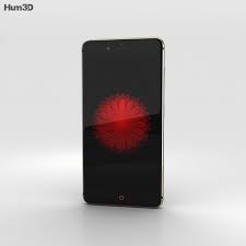 ZTE Nubia Z11 mini S Black 3D model ...