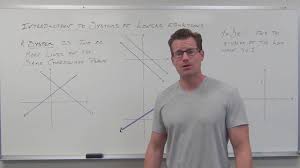 Introduction To Systems Of Linear Equations Ttp Video 47 Youtube