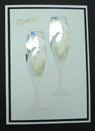 Free shipping for many products! Iris Folding Pair Of Champagne Glasses Pattern From 460 Iris Folded Cards To Make The Complete Iris F Iris Paper Folding Iris Folding Pattern Iris Folding