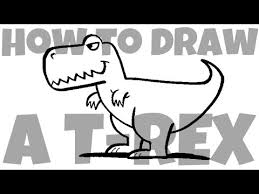 Email a photo of your art: How To Draw A T Rex Youtube