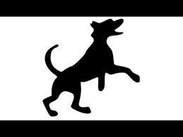Dog Bark Sound Effect 2 Dog Clip Art Dog Silhouette Jumping Dog