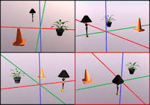 Image result for cognitive psychology and egocentric verus allocentric space, the what (perception) and where (action) pathways are important for visually guided behaviour.