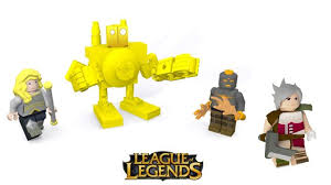 These Lego League Of Legends Designs Are Awesome Kitguru League Of Legends Lego Legend