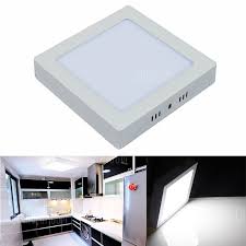 Buy Led Panel Light 12w Surface Mounted Led Ceiling Lights Ac 85 265v Square Led Downlight In Stock Ships Today