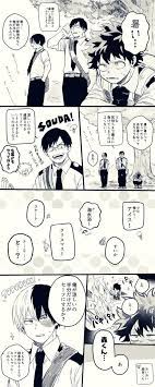 i need to come back to translate this masterpiece lol i m just running on 3 1 2 hours of sleep after going two dayd being awake soo i mma do 漫画 ヒロアカ マンガ