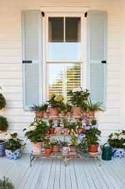 Classic white + blue colonials. Habitually Chic Southern Living With Gal Meets Glam