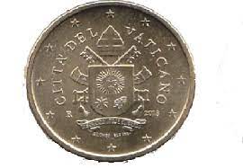 Detailed information and high resolution images of vatican 50 cents 2012. Europe Coins Paper Money 2010 50 Cent Vaticano 50 Euro Cent 2010 Fdc