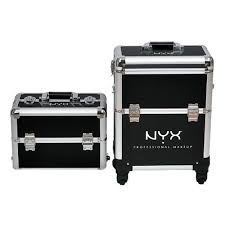 nyx makeup artist train case with