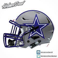 Dark Gray Pinstripes On This Dallascowboys Concept Helmet Design Americasteam Dallascowboysnati Casco Da Football Dallas Cowboys Dallas Cowboys Football