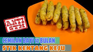 Keju merupakan produk susu olahan yang banyak digemari. Stik Kentang Keju Cemilan Bayi 12 Bulan Cemilan Bayi 1 Tahun Menu Mpasi Bayi 1 Tahun Youtube
