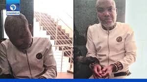 Nnamdi kanu, ipob leader *…returned to nigeria to face trial by ikechukwu nnochiri, abuja. Nnamdi Kanu Rearrested Brought Back To Nigeria Youtube