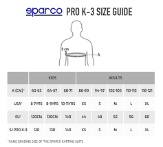 Sparco Sj Pro K 3 Kart Ribbeschermer