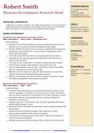 Whether introducing yourself in a. Business Development Associate Resume Samples Qwikresume