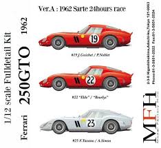 Thrustmaster tx racing wheel ferrari 458 italia edition. Model Factory Hiro 1 12 Car Model Kit K466 Ferrari Gto 1962 Version 920 20 Ferrari Gto Model Cars Kits